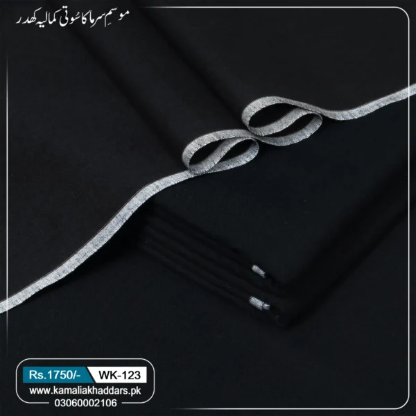 Winter Khaddi | Jet Black WK-123